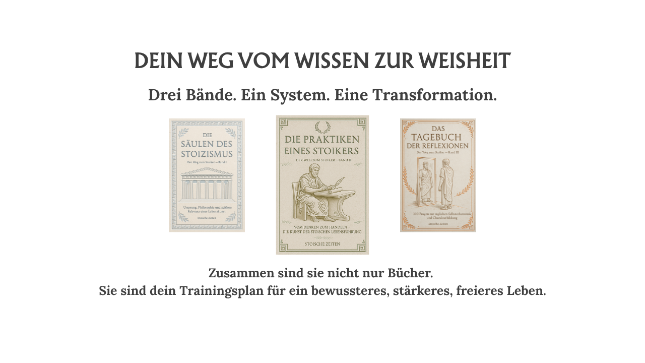 Trilogie: Der Weg zum Stoiker – Komplettpaket